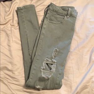 Size for superstretch American Eagle jeans